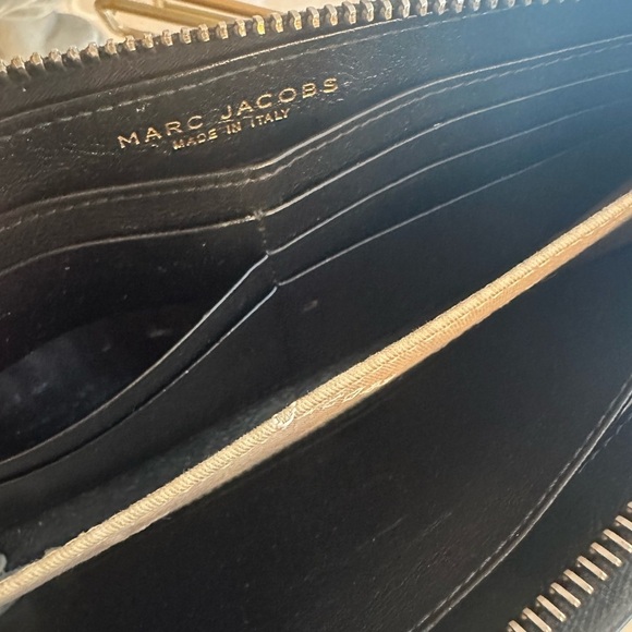 Marc Jacobs Vintage Black Long Leather Wallet - Picture 5 of 15
